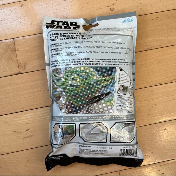 Perler 3500pc Star Wars: YODA Beads & Pattern Kit! Item #80-11143 NEW - Picture 3 of 4